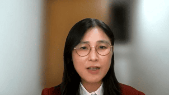 Luna Ho presents her testimony.