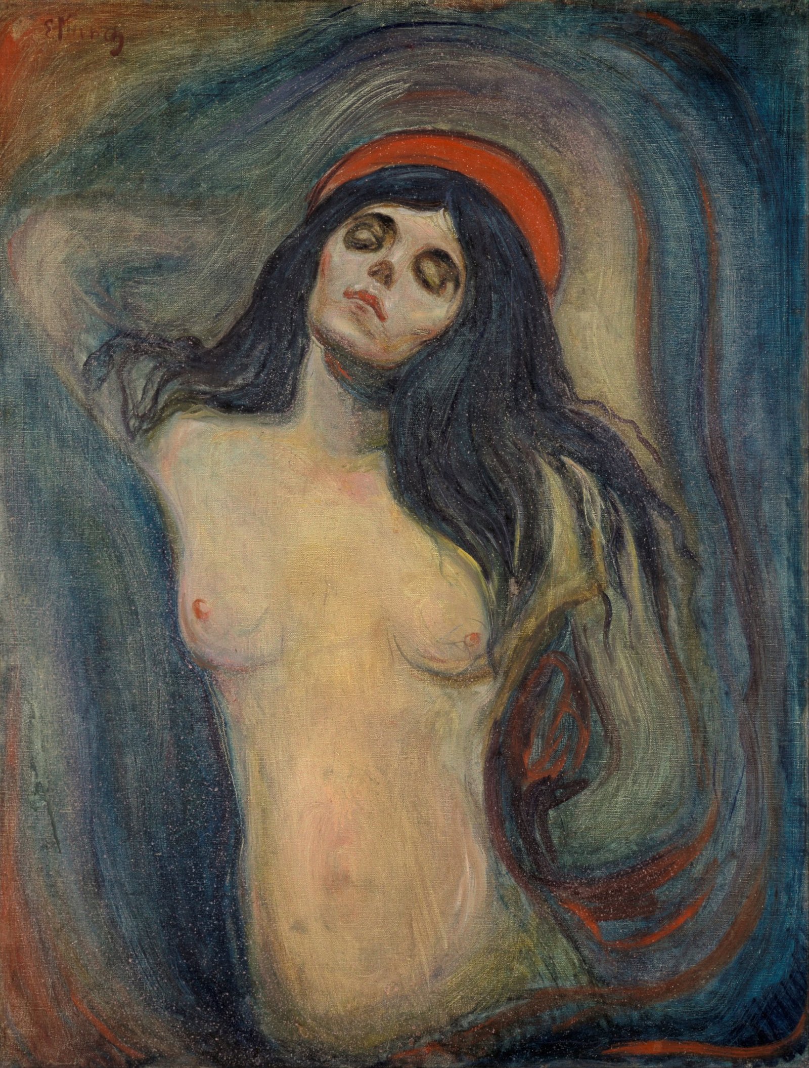 Munch, “Madonna” (1894).
