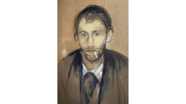 Munch’s portrait of Przybyszewski.