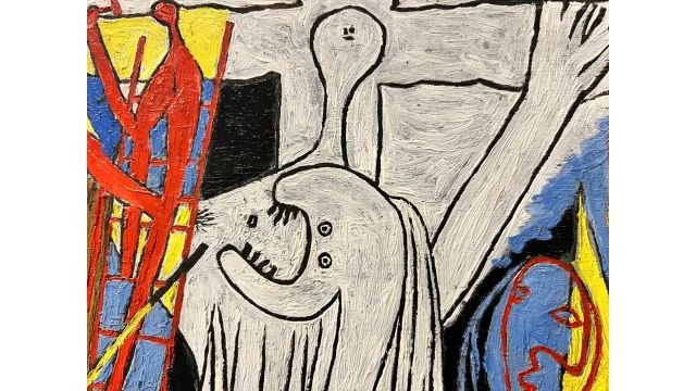 “The Magdalene” on the cross.