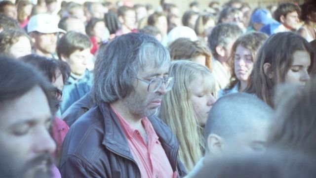 Bivolaru at the 1998 Costinești “spiritual holiday.”