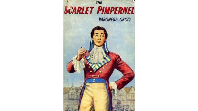 An early edition of “The Scarlet Pimpernel.”