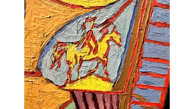 Longinus as the picador.