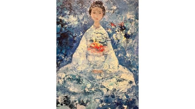 Vũ Cao Đàm, “Divinity” (1961).