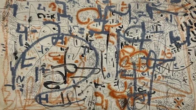 Pollock, “Table Set” (1946–47).