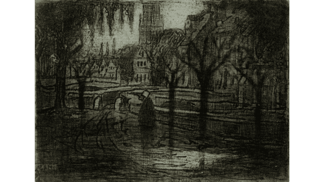 Raoul Dal Molin Ferenzona, “Bruges” (1912). Da X.