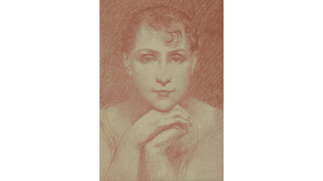 Alexandre Séon (1855-1917), frontespizio per “Curieuse!” Da X.