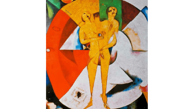 Marc Chagall (1887-1985), “Hommage à Apollinaire” (1911-12). Da X.