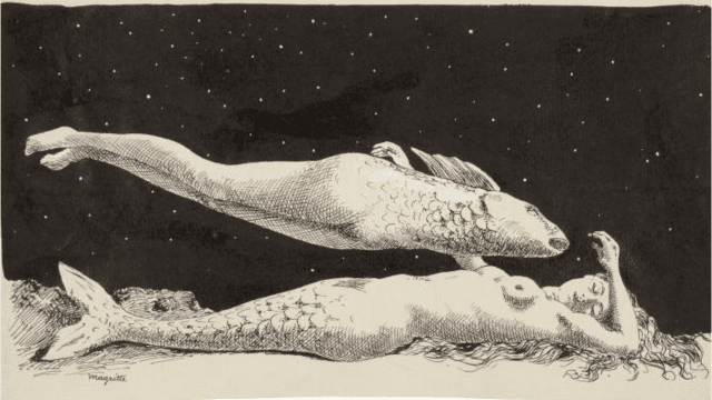 René Magritte (1898-1967), “Il sogno dell’androgino”. Da X.