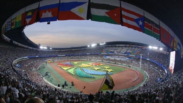 A moment of the World Peace Summit in Seoul, 2014.