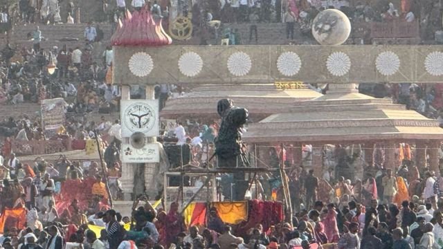 Pilgrims at the Kumbh Mela 2025. Photo by Massimo Introvigne.