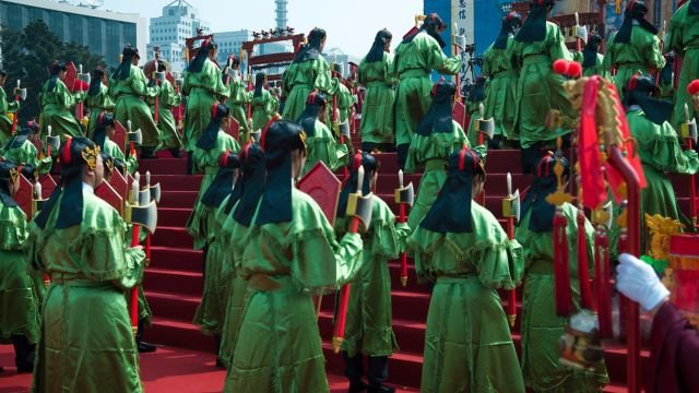Yiguandao devotees in Taiwan. Credits.