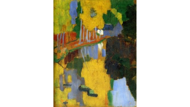 Paul Sérusier, “The Talisman” (1898). Credits.