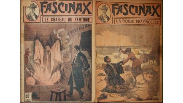 Two issues of “Fascinax.”