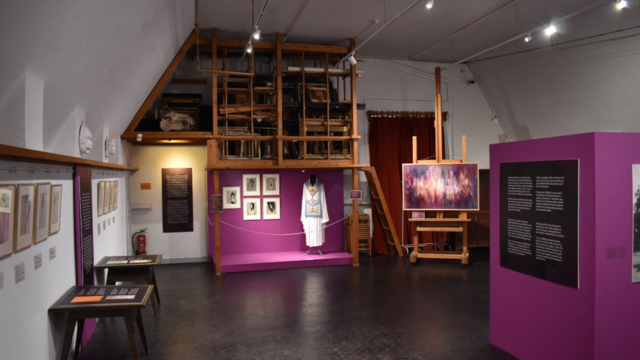 The exhibition “Aleksandra Ionowa – Visions of the Spirit World and Peace.”