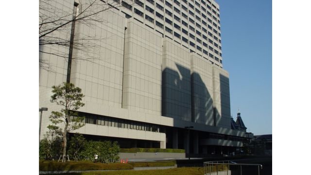 A view of the Tokyo District Court. Credits.