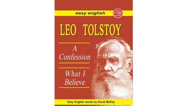 McKay’s “Easy English” edition of Tolstoy’s “Christian” books.