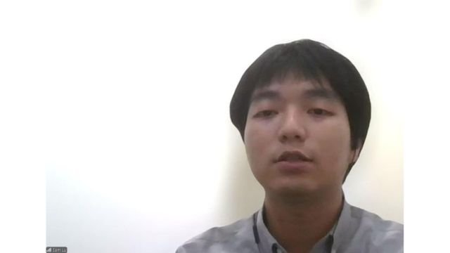 Sam Lu presents his testimony.