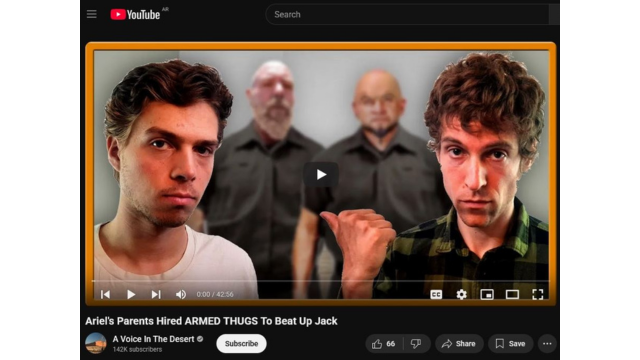 Ariel and Jack tell their story on the YouTube channel “A Voice in the Desert.”