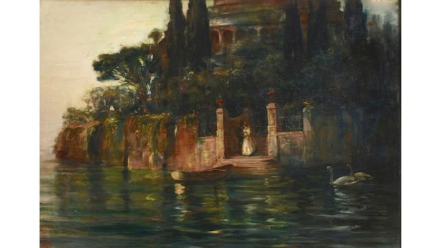 Schlatter, “L’isola dell’amore” (The Island of Love), 1908. Credits.