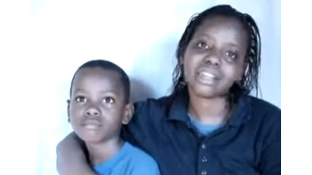 Betty Njoroge and Joshua. Screenshot.