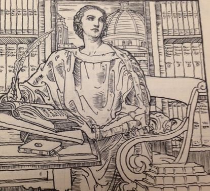 Mary Baker Eddy portrayed by Oakley for “The Christian Science Journal.”