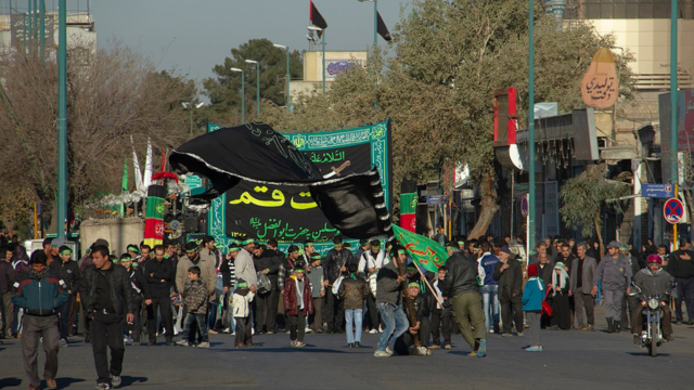 Ashura Day in Qom, Iran. Credits.