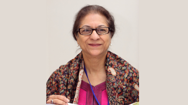 Former UN Special Rapporteur on Freedom of Religion or Belief, Asma Jahangir. Credits.