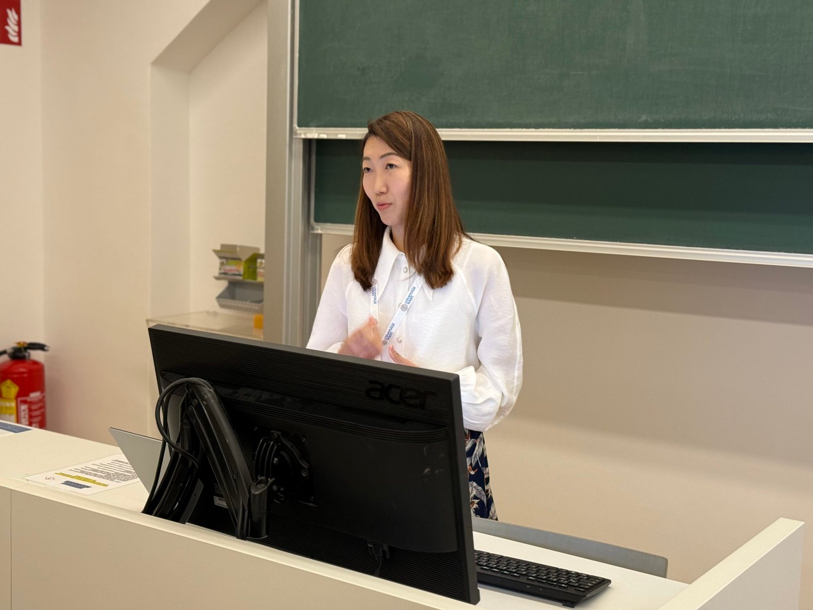 Claudia Huang’s presentation.

