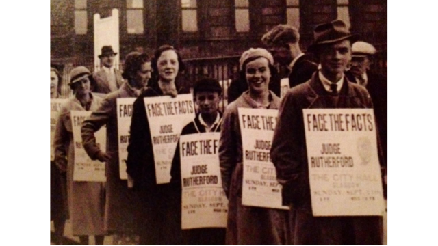 Jehovah’s Witnesses in the early 1940s, when the “West Virginia State Board of Education” case started.