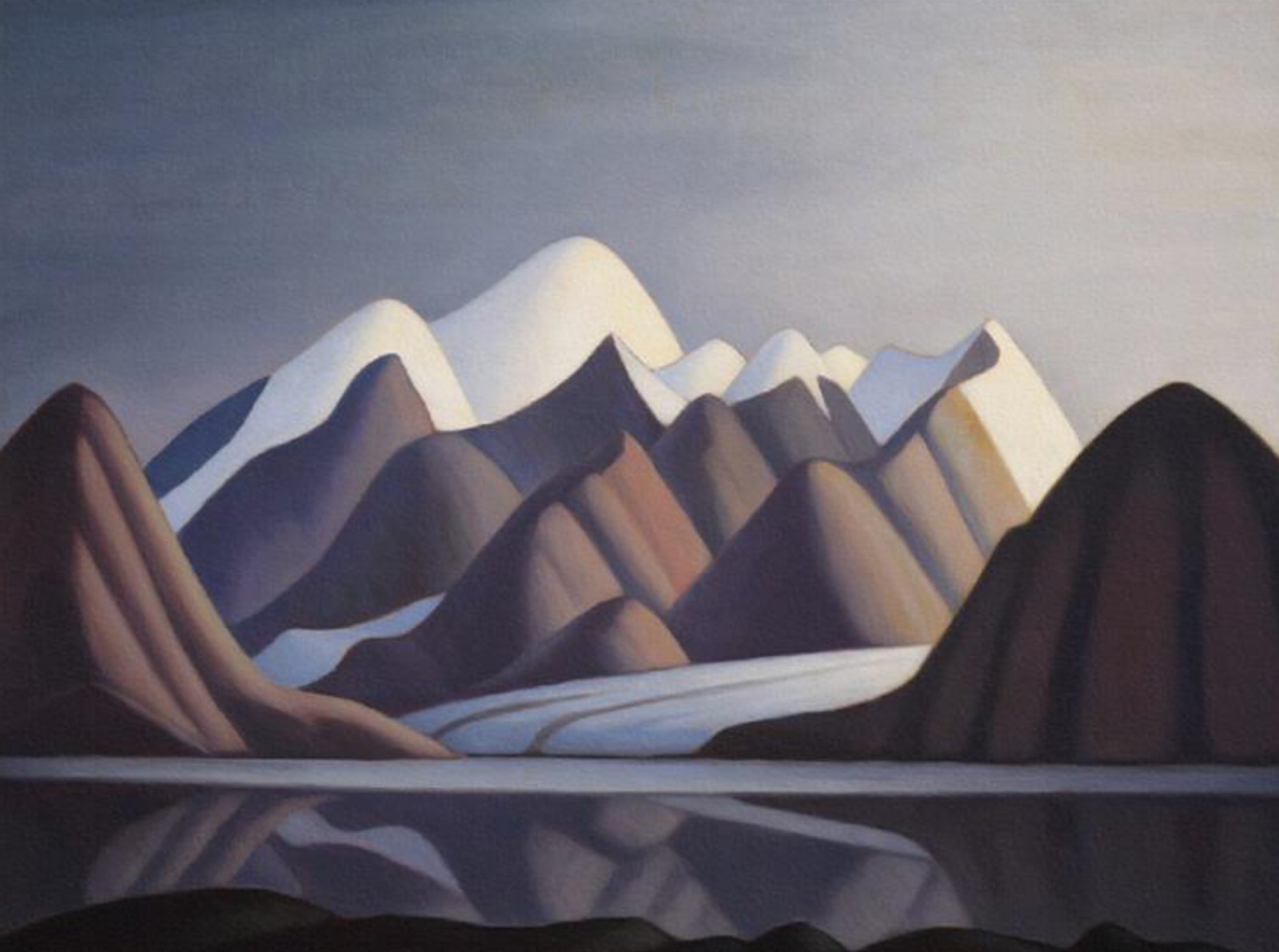 Lawren Harris, “Mount Thule, Bylot Island” (1930).