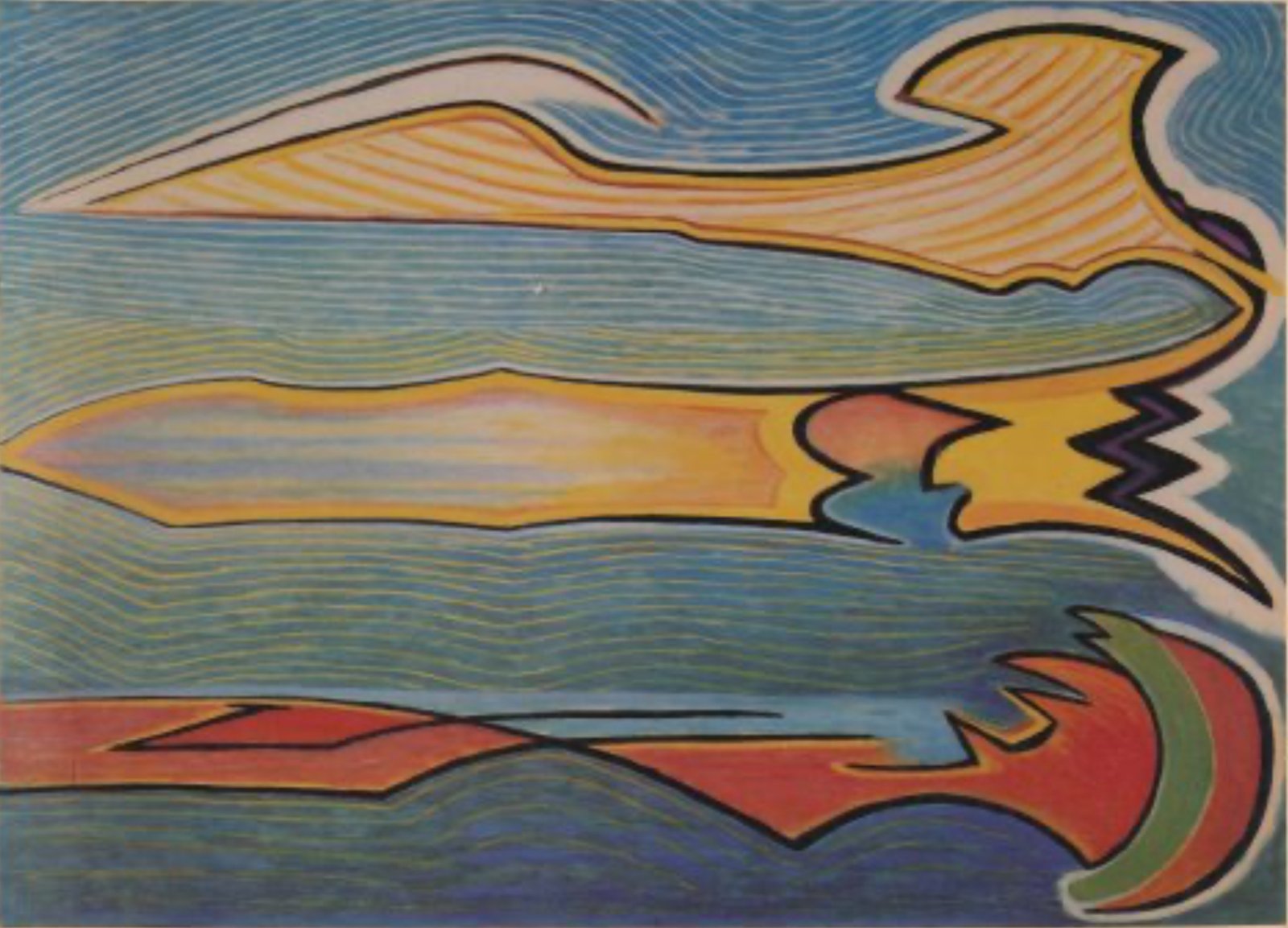 Lawren Harris, “Atma Buddhi Manas” (1960).