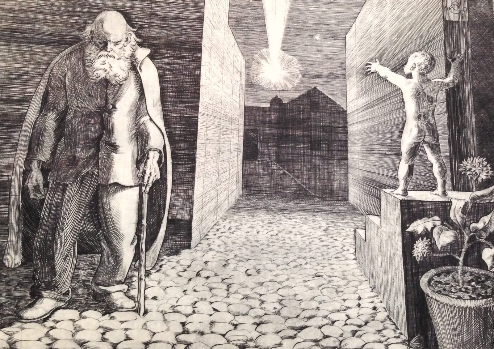 Engraving by Alberto Helios Gagliardo