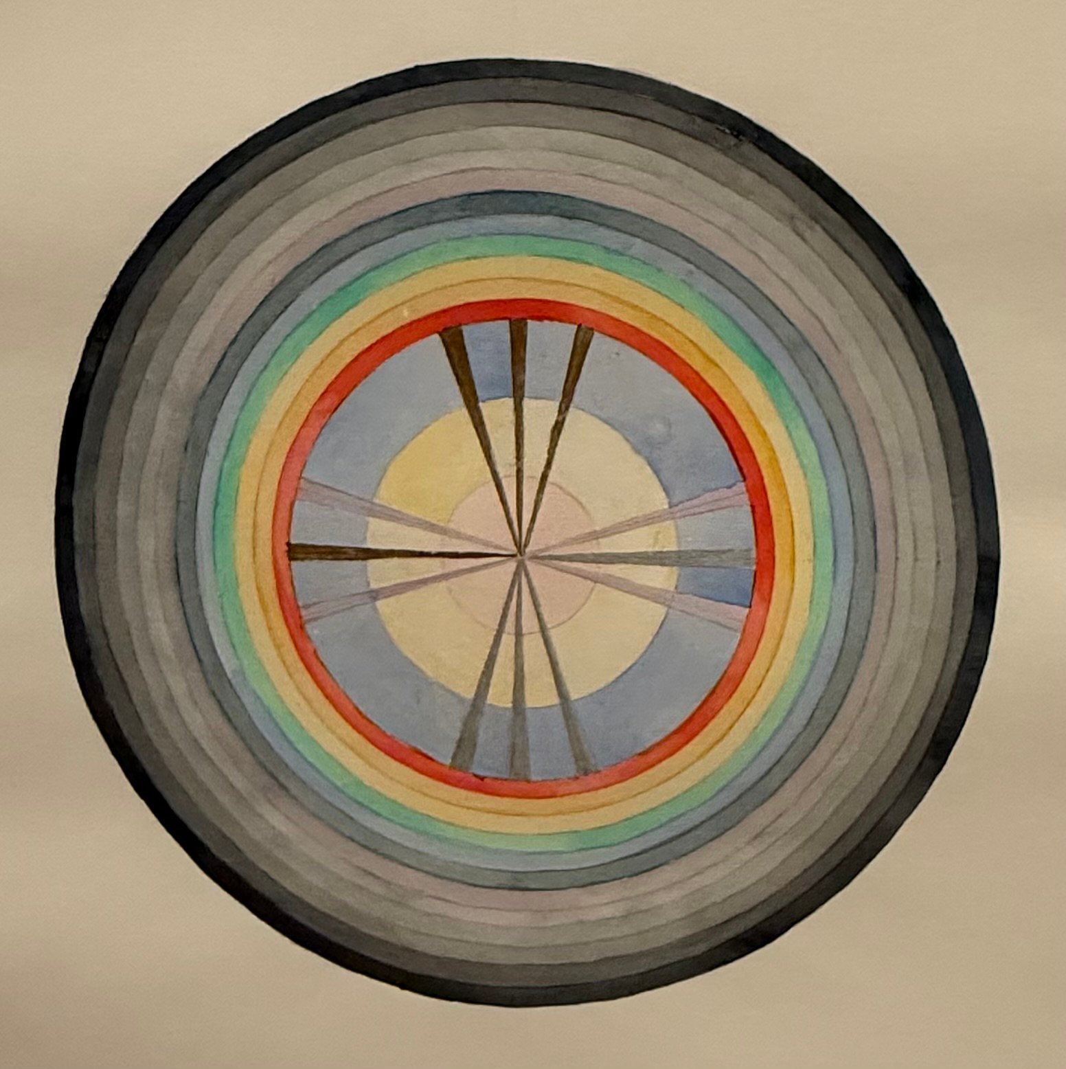 Hilma af Klint, “Group I, No. 24,” 1919.