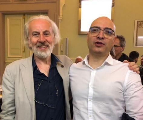Luigi Corvaglia has long been attracted to the most extreme anti-cult fringe. Here he is with fanatical Russian anti-cultist Alexander Dvorkin. From Facebook.