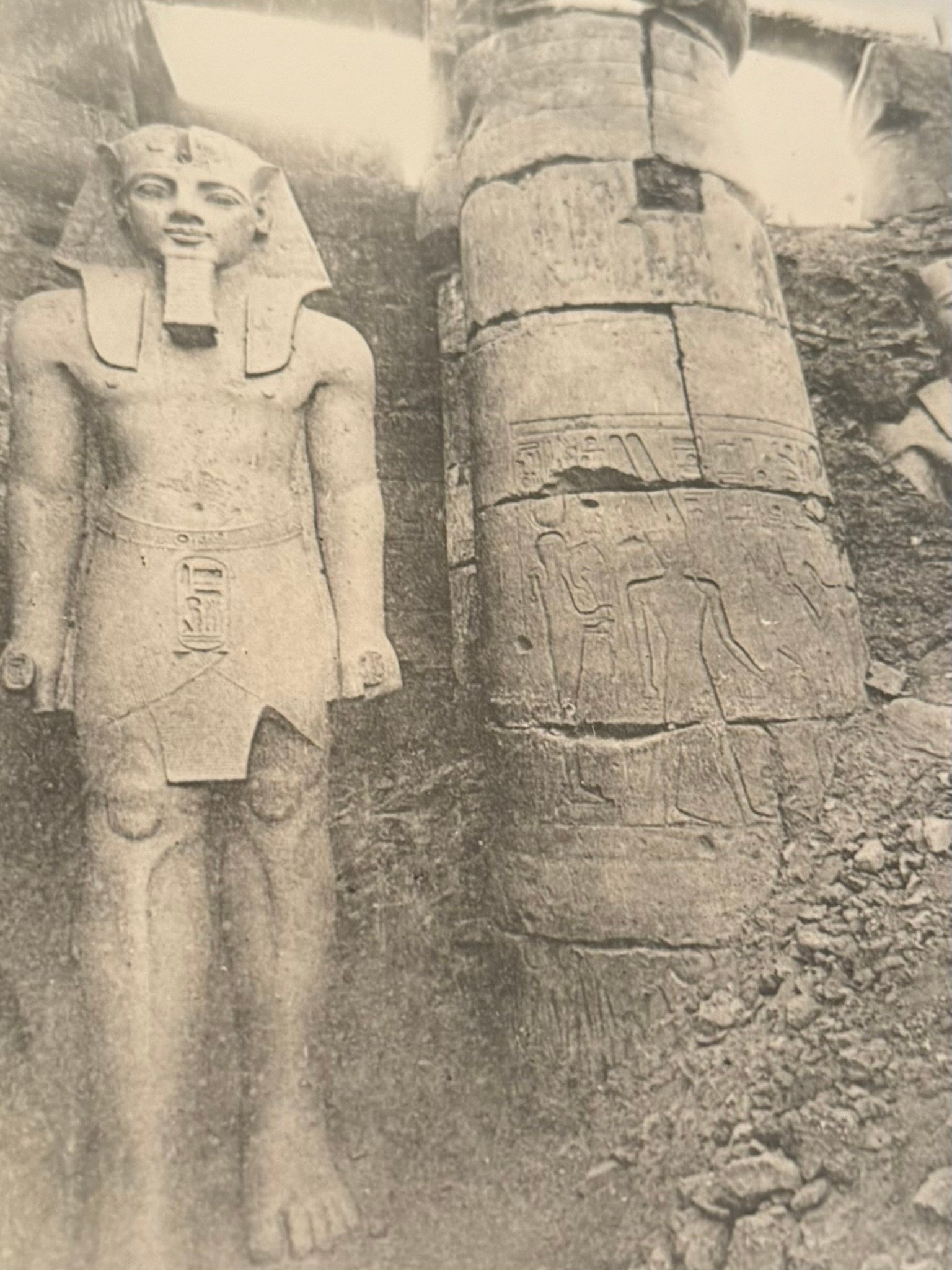 One of the pictures Gori took in Egypt, from the Fondo Pietro Gori.