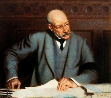 Giacomo Balla, “Portrait of Ernesto Nathan,” 1910.