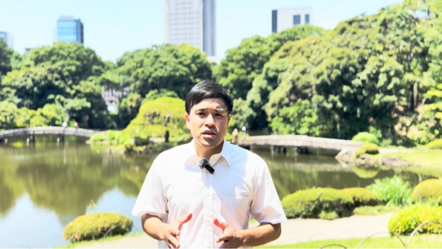 Seijin Anthony Shirotori presents his testimony.