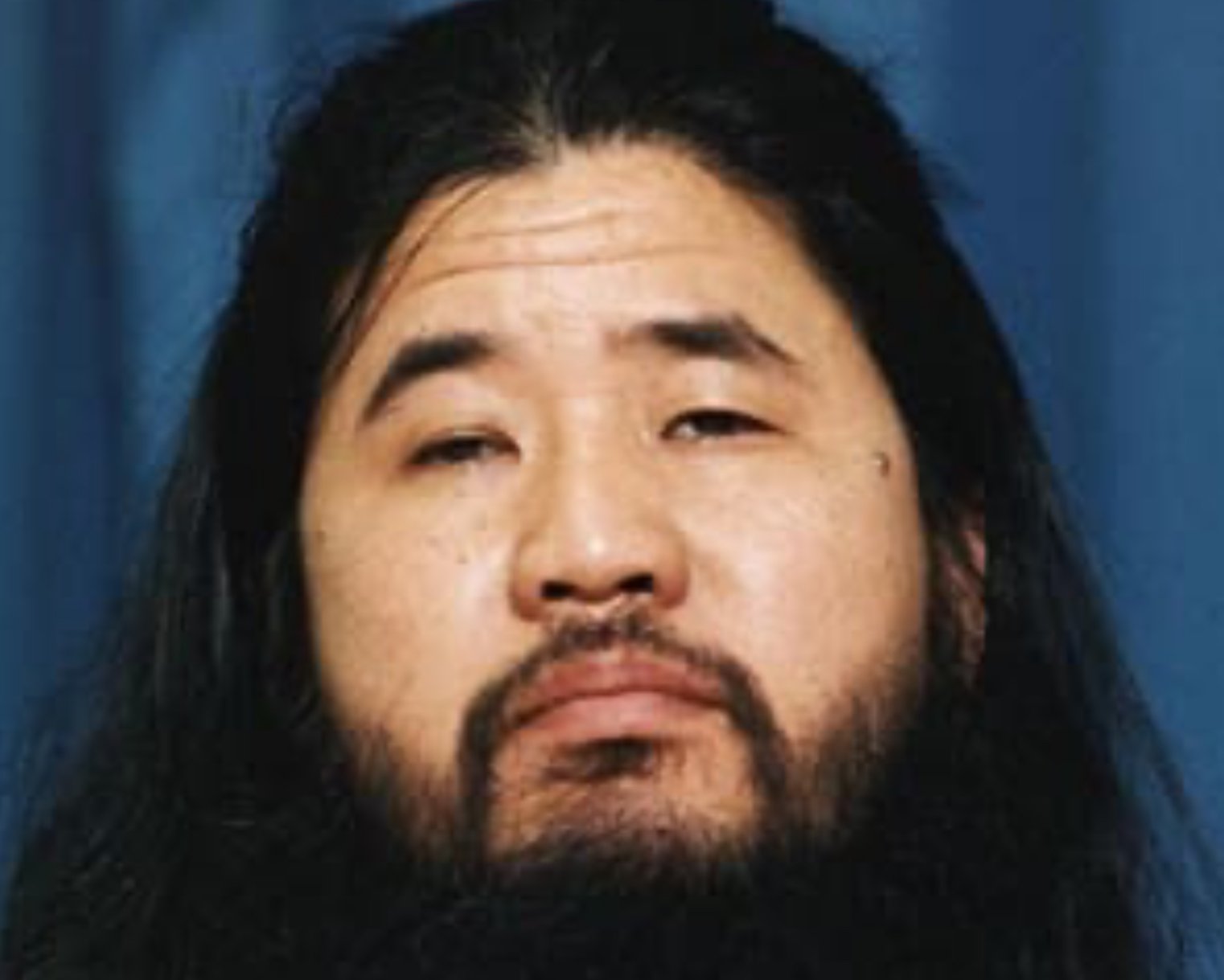 麻原彰晃（1955–2018）、死刑を執行されたオウム真理教の創設者。Credits