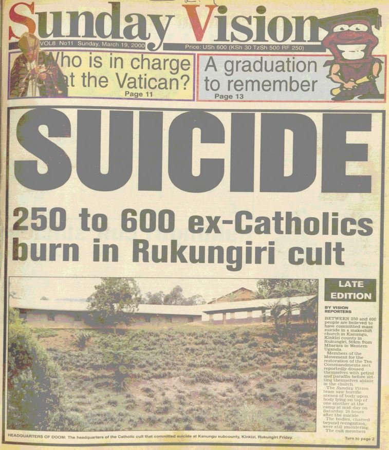 Uno dei primi servizi giornalistici sulla tragedia dell'MRTCG nei media ugandesi. Da X.