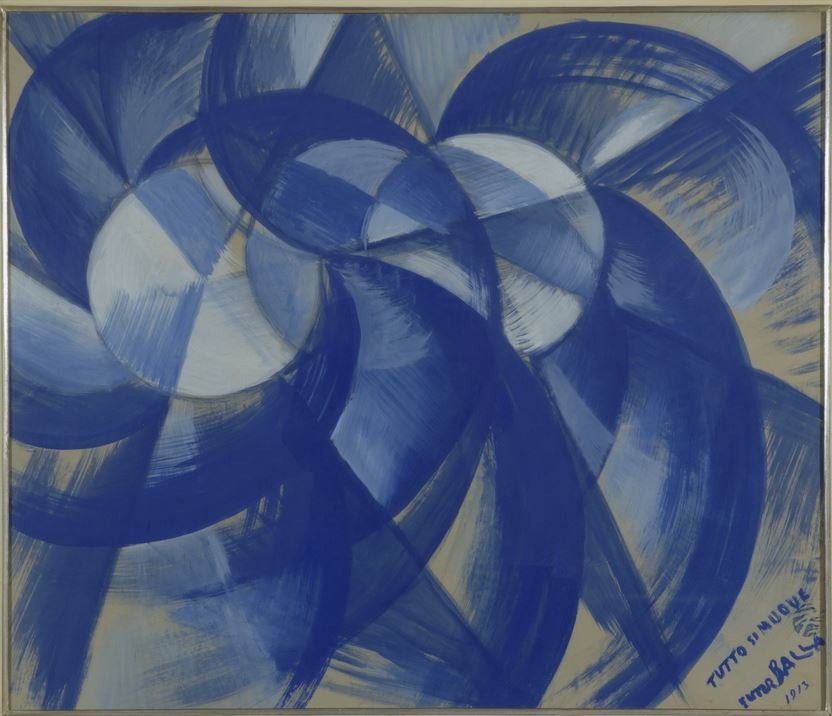 Giacomo Balla, “Tutto si muove,” 1913.