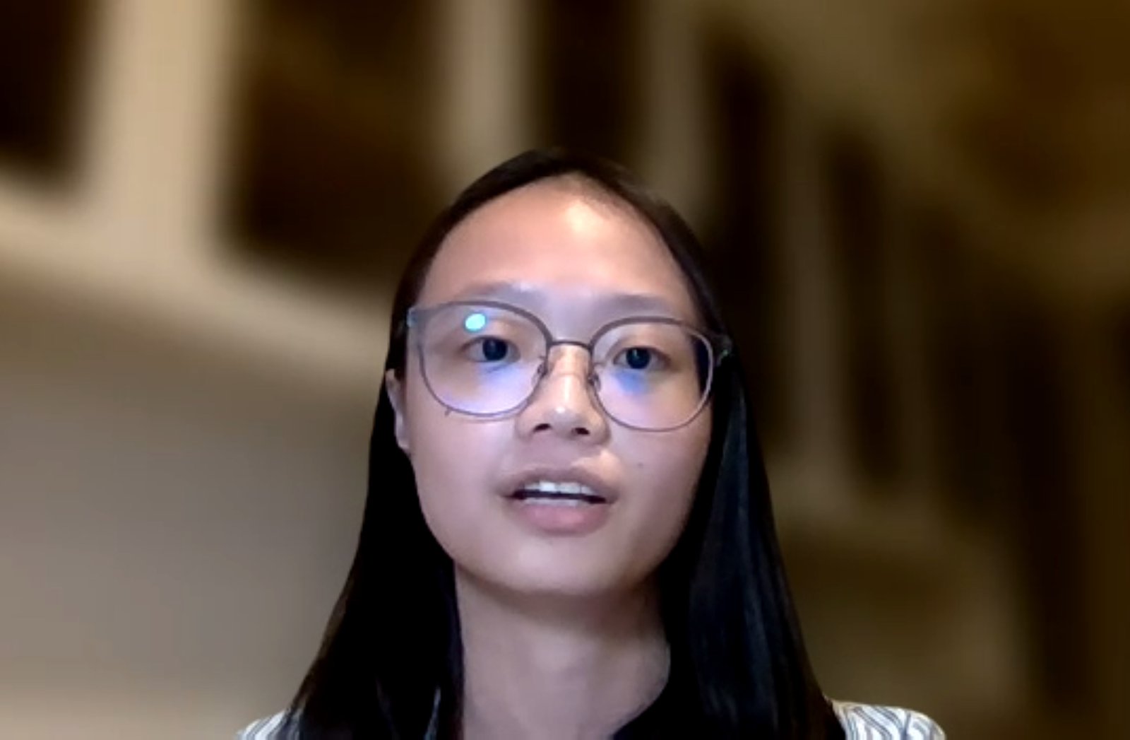 Yammi Yeh at the webinar.