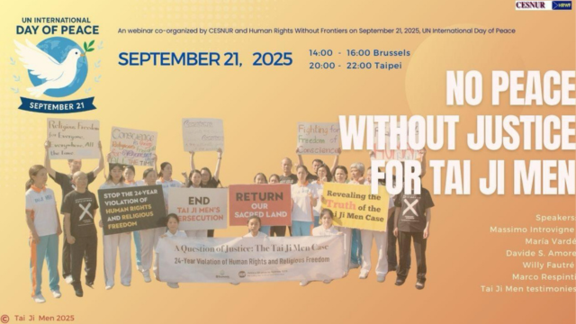 No Peace Without Justice: Tai Ji Men and the Moral Architecture of Peace