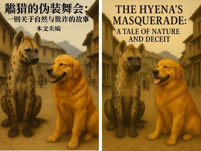 Covers for the story in Chinese and English.