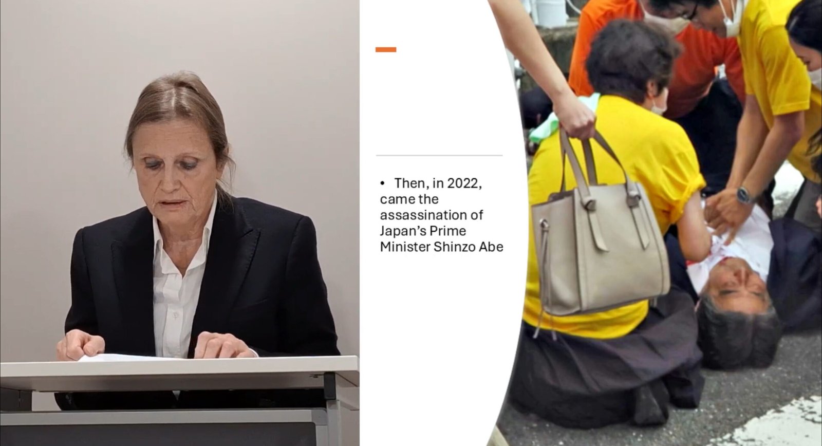 転機となった安倍晋三氏の暗殺。