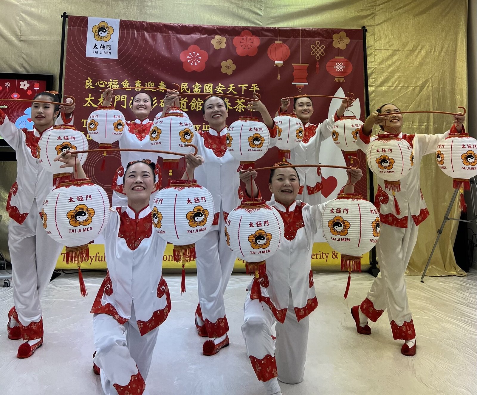 A cultural performance by Tai Ji Men dizi in the United States.