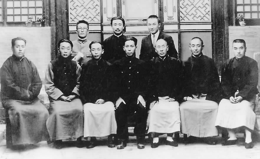 The founders of the Inner Mongolian People’s Party in 1925. Credits.