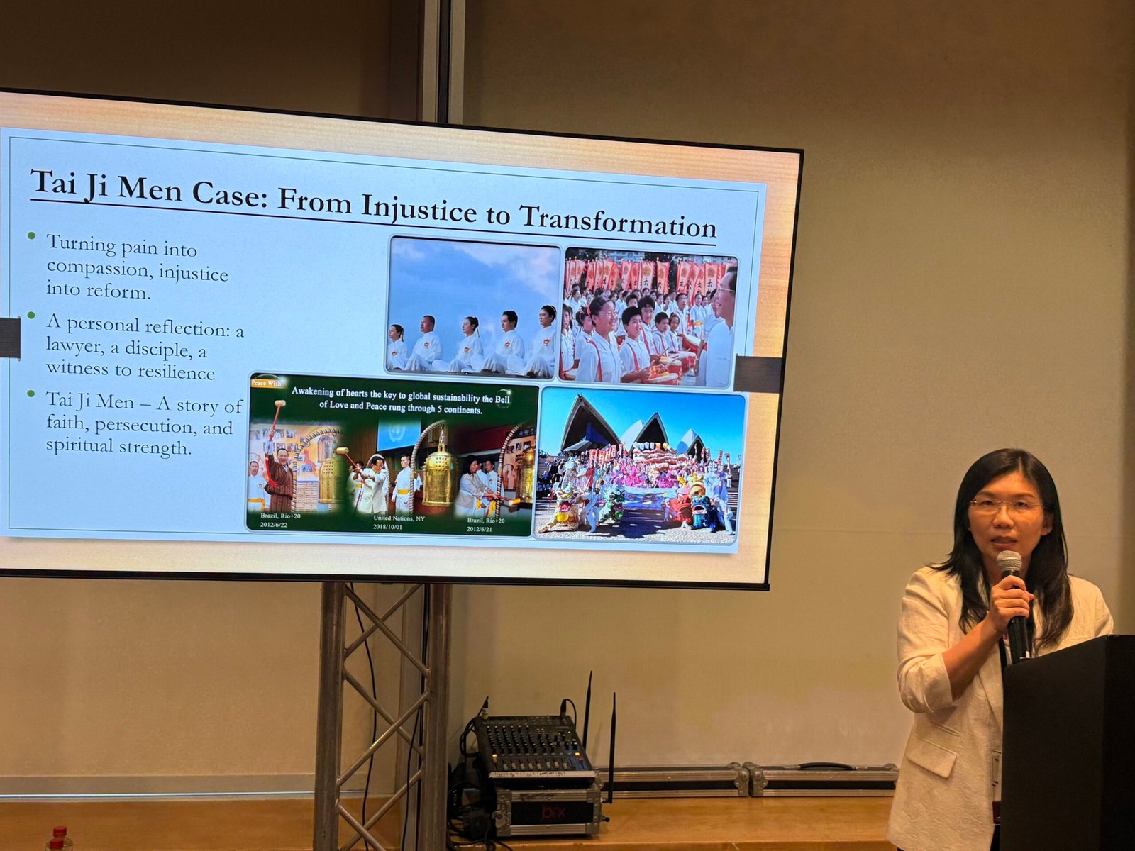 Charlotte Lee at CESNUR 2025.