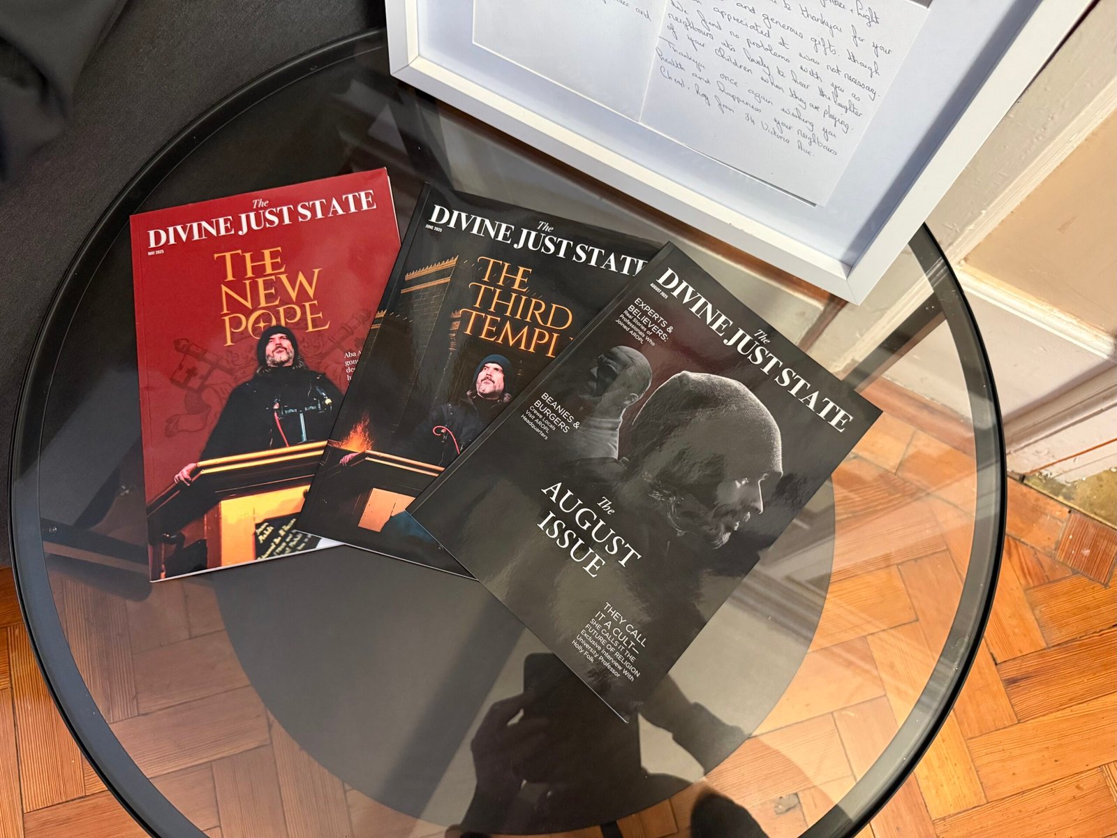 AROPL publications proclaiming the role of Abdullah Hashem as the Mahdi.