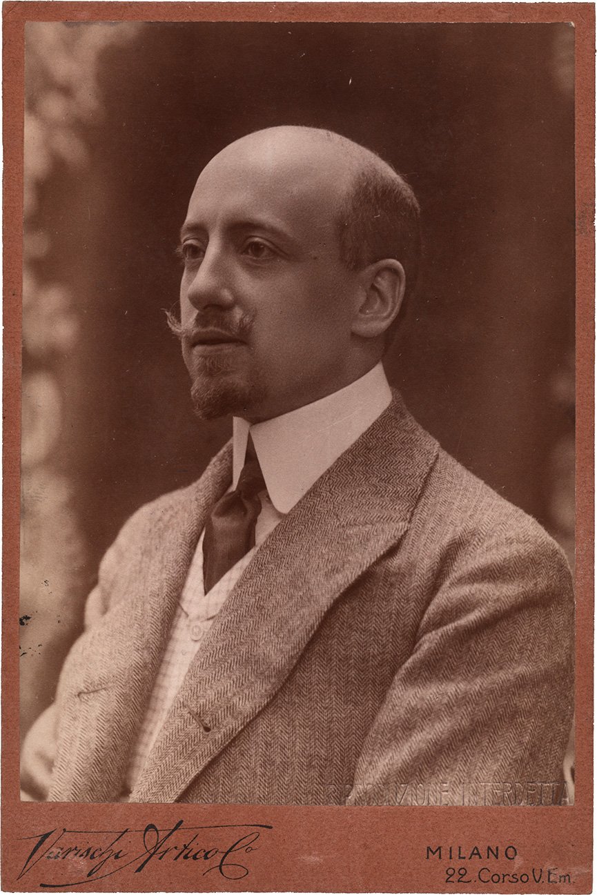Gabriele d&rsquo;Annunzio (1863&ndash;1938). Credits.